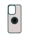 Buy Bizon Case Hybrid Ring Oppo Reno13 smoky with a dark green frame - BIZ8995 - {ean13} - Home Screen Store Europe