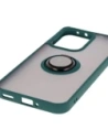 Buy Bizon Case Hybrid Ring Oppo Reno13 smoky with a dark green frame - BIZ8995 - {ean13} - Home Screen Store Europe