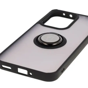 Kup Etui z uchwytem na palec Bizon Case Hybrid Ring do Oppo Reno13 przydymione z czarną ramką - BIZ8996 - {ean13} - Sklep Home Screen