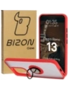 Kup Bizon Case Hybrid Gyűrű Oppo Reno13 füstös piros kerettel - BIZ8997 - {ean13} - Sklep Home Screen