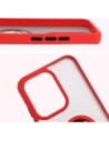 Kup Bizon Case Hybrid Gyűrű Oppo Reno13 füstös piros kerettel - BIZ8997 - {ean13} - Sklep Home Screen