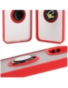 Buy Bizon Case Hybrid Ring Oppo Reno13 smoky with a red frame - BIZ8997 - {ean13} - Home Screen Store Europe