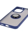 Kup Etui z uchwytem na palec Bizon Case Hybrid Ring do Oppo Reno13 przydymione z granatową ramką - BIZ8998 - {ean13} - Sklep Home Screen