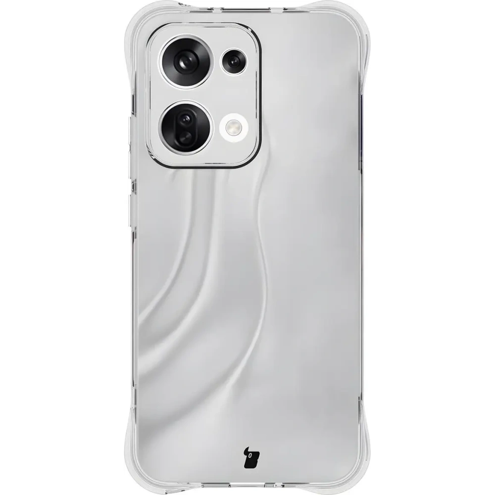 Elastyczne etui Bizon Case Salpa do Oppo Reno13 przezroczyste