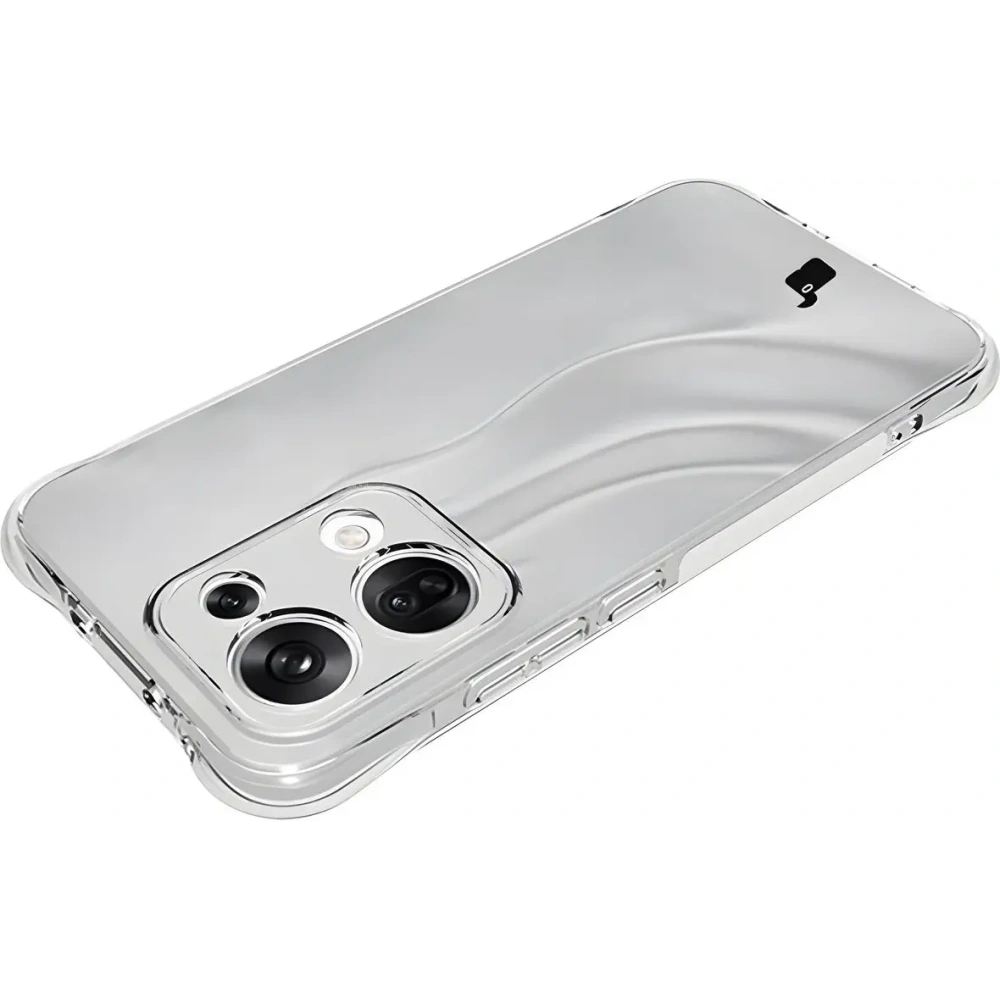 Elastyczne etui Bizon Case Salpa do Oppo Reno13 przezroczyste