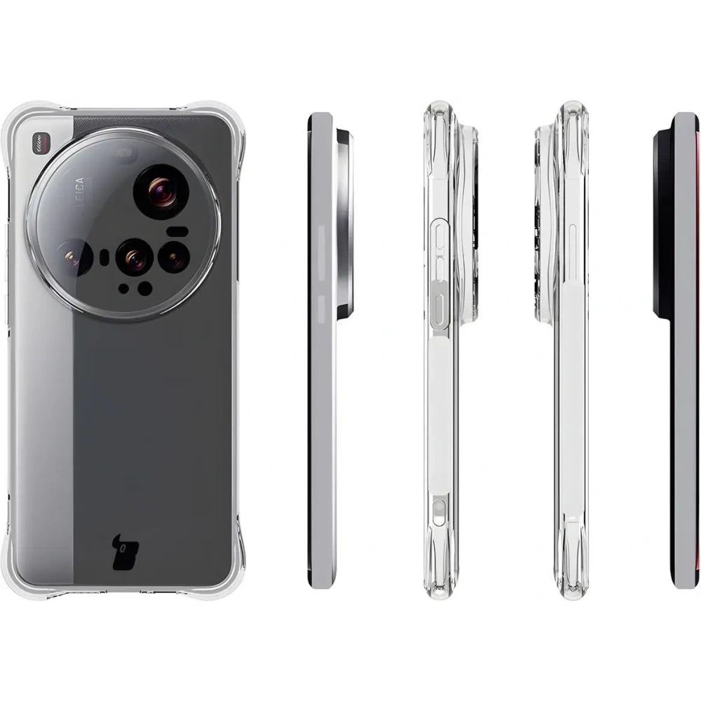 Elastyczne etui Bizon Case Salpa do Xiaomi 15 Ultra przezroczyste