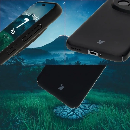 Kup Etui Bizon Case Łupka do Honor Magic7 Pro czarne - BIZ9007 - {ean13} - Sklep Home Screen
