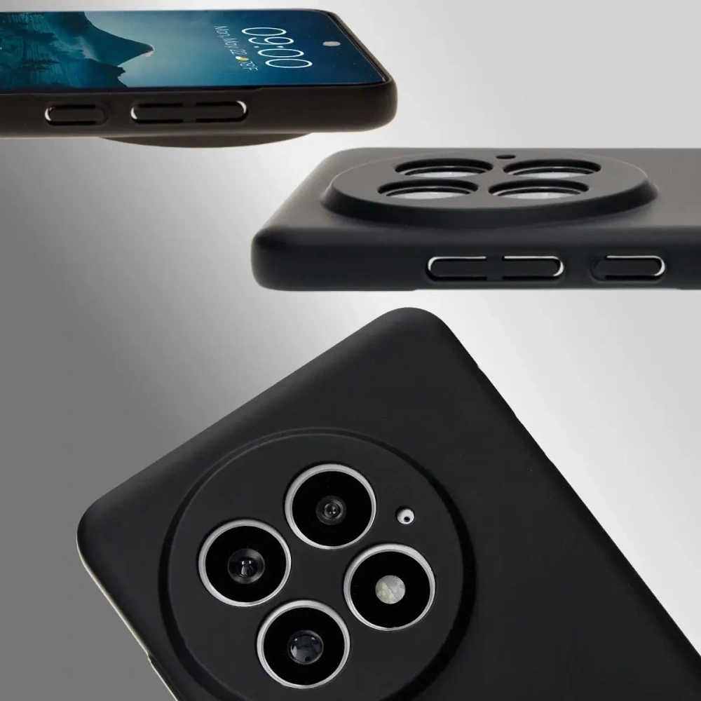 Etui Bizon Case Łupka do OnePlus 13 czarne