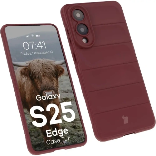 Kup Pancerne etui Bizon Case Tur do Samsung Galaxy S25 Edge burgundowe - BIZ9015 - {ean13} - Sklep Home Screen