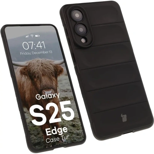 Kup Bizon Casetă Tur Samsung Galaxy S25 Edge negru - BIZ9016 - {ean13} - Sklep Home Screen