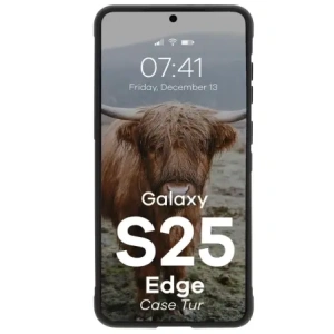 Kup Pancerne etui Bizon Case Tur do Samsung Galaxy S25 Edge czarne - BIZ9016 - {ean13} - Sklep Home Screen
