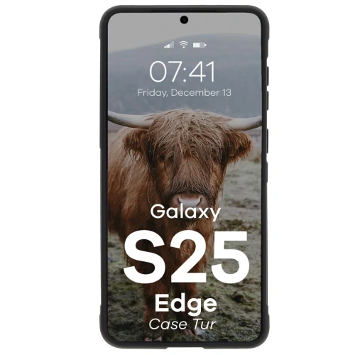 Kup Bizon Casetă Tur Samsung Galaxy S25 Edge negru - BIZ9016 - {ean13} - Sklep Home Screen
