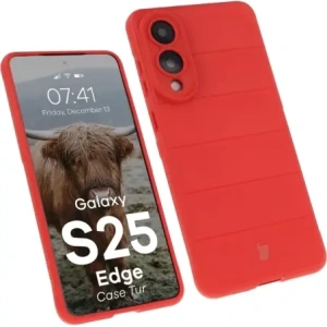 Kup Bizon Case Tur Samsung Galaxy S25 Edge červená - BIZ9017 - {ean13} - Sklep Home Screen