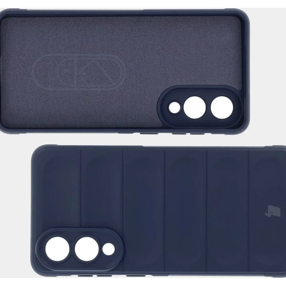 Pancerne etui Bizon Case Tur do Samsung Galaxy S25 Edge granatowe