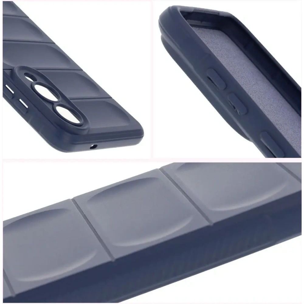 Pancerne etui Bizon Case Tur do Samsung Galaxy S25 Edge granatowe