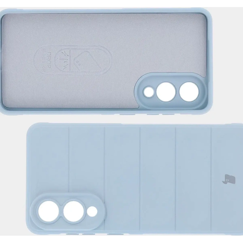 Pancerne etui Bizon Case Tur do Samsung Galaxy S25 Edge jasnoniebieskie