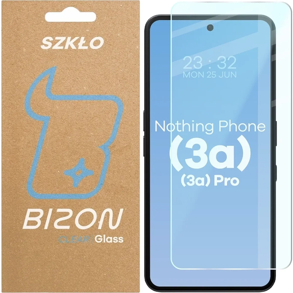 Szkło hartowane Bizon Glass Clear 2 do Nothing Phone (3a) / (3a) Pro