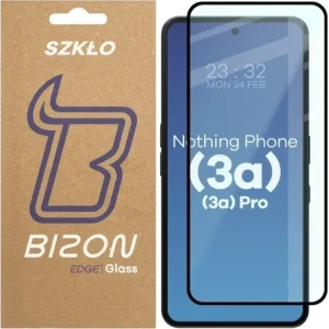 Buy Bizon Glass Edge 2 Nothing Phone (3a) / (3a) Pro black frame - BIZ9027 - {ean13} - Home Screen Store Europe
