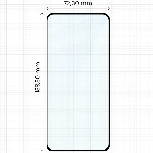 Kup Bizon Glass Edge 3D Realme 14 Pro 5G černý rámeček - BIZ9028 - {ean13} - Sklep Home Screen