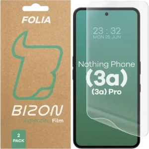 Buy Bizon Glass Hydrogel Front Nothing Phone (3a) / (3a) Pro [2 PACK] - BIZ9030 - {ean13} - Home Screen Store Europe