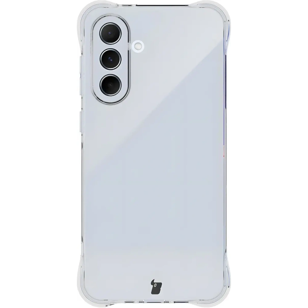 Etui + 2x szkło na ekran Bizon Case Clear Pack do Samsung Galaxy A56 5G przezroczyste