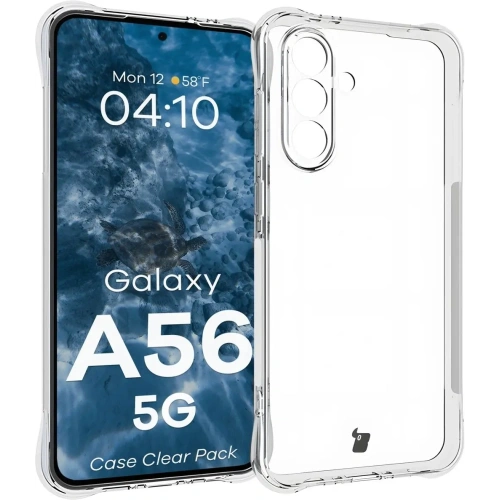 Buy Bizon Case Clear Pack case + 2x screen glass Samsung Galaxy A56 5G clear - BIZ9031 - {ean13} - Home Screen Store Europe