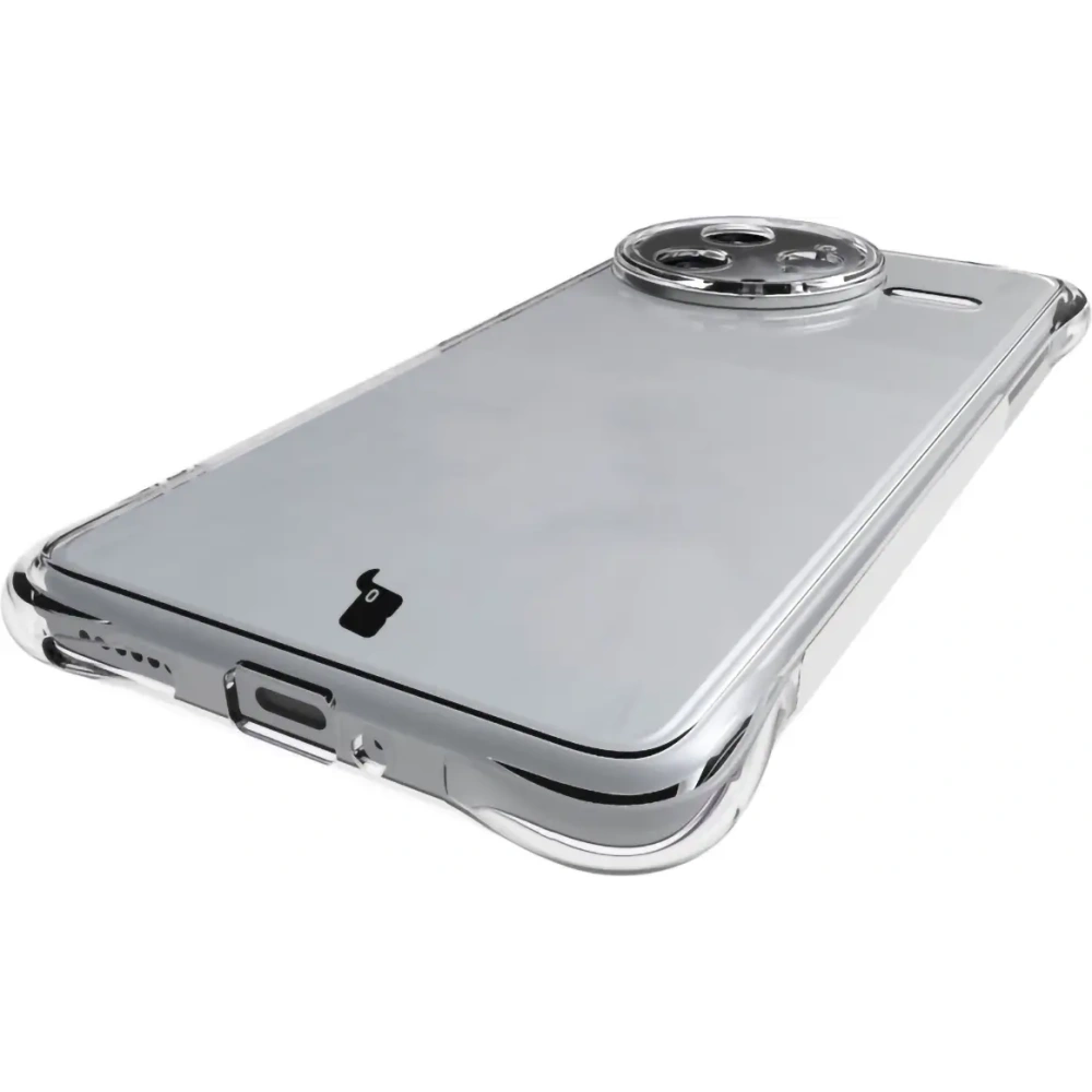 Elastyczne etui Bizon Case Salpa do Xiaomi Poco F7 Ultra przezroczyste