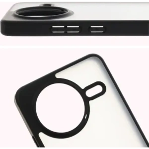 Kup Etui Bizon Case Angelo do Xiaomi Poco F7 Pro przydymione z czarną ramką - BIZ9034 - {ean13} - Sklep Home Screen