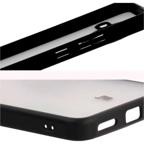 Buy Bizon Case Angelo Xiaomi Poco F7 Pro smoked with a black frame - BIZ9034 - {ean13} - Home Screen Store Europe