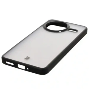 Kup Bizon Case Angelo Xiaomi Poco F7 Pro fumuriu cu un cadru negru - BIZ9034 - {ean13} - Sklep Home Screen