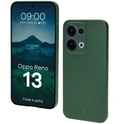 Kup Etui Bizon Case Łupka do Oppo Reno13 zielone - BIZ9039 - {ean13} - Sklep Home Screen