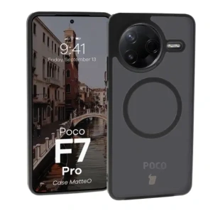Buy Bizon Case MatteO Magnetic Xiaomi Poco F7 Pro smoky black - BIZ9040 - {ean13} - Home Screen Store Europe