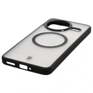 Kup Etui z pierścieniem magnetycznym Bizon Case MatteO do Xiaomi Poco F7 Pro przydymione-czarne - BIZ9040 - {ean13} - Sklep Home Screen