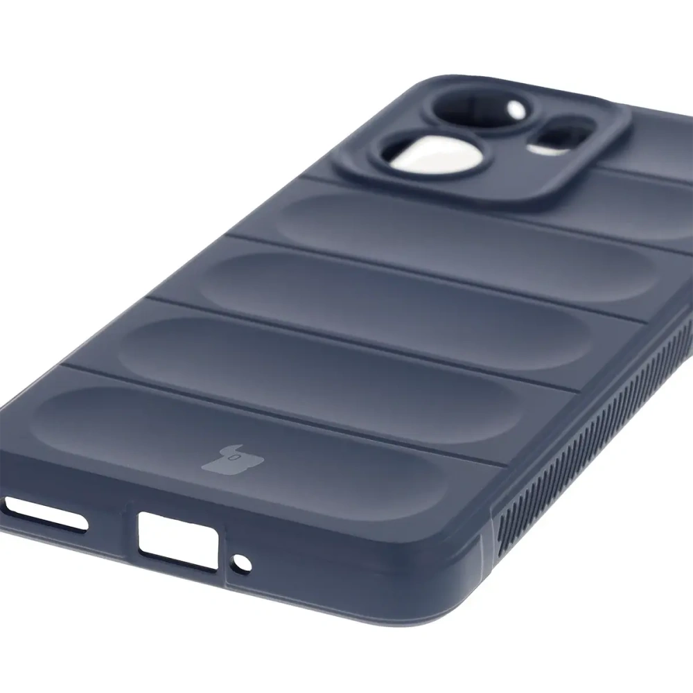 Pancerne etui Bizon Case Tur do Oppo Reno13 F granatowe