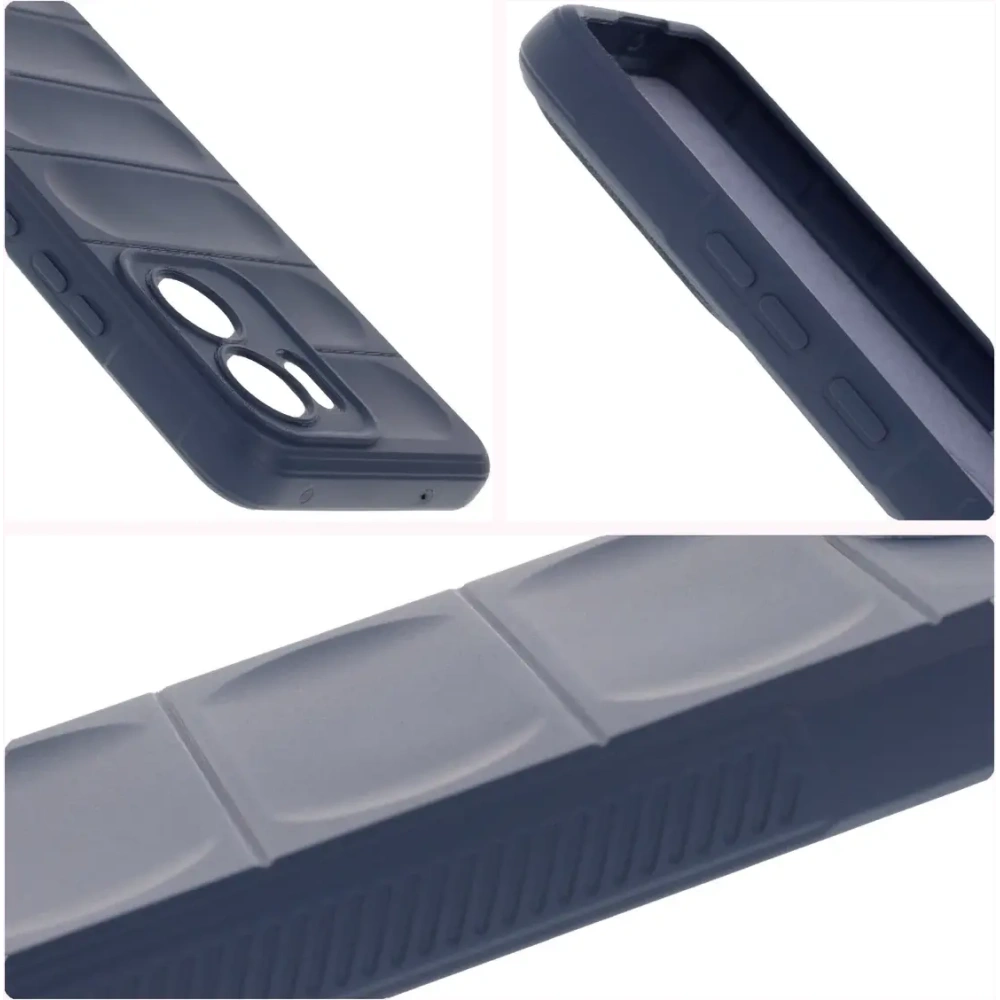 Pancerne etui Bizon Case Tur do Oppo Reno13 F granatowe