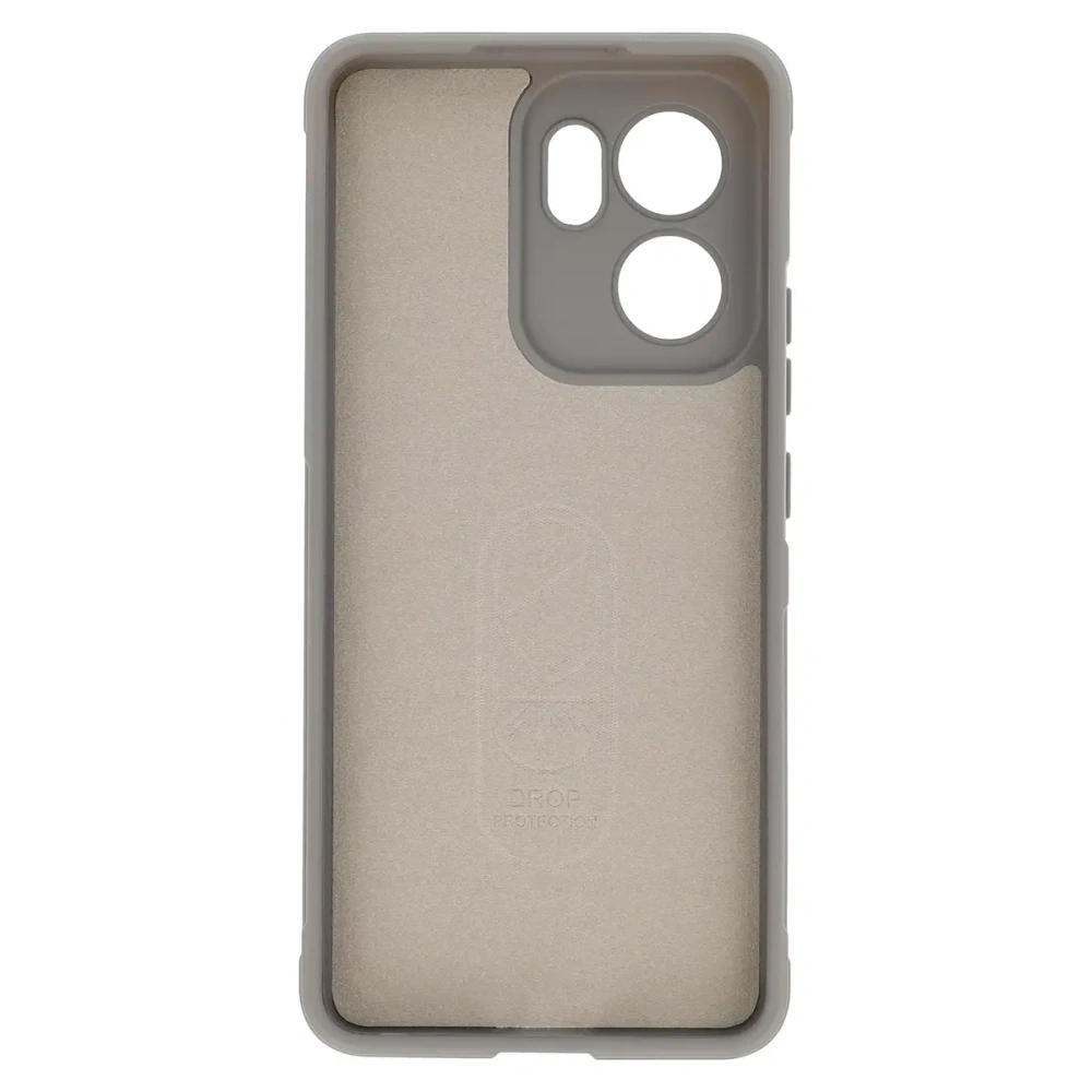 Pancerne etui Bizon Case Tur do Oppo Reno13 F jasnoszare