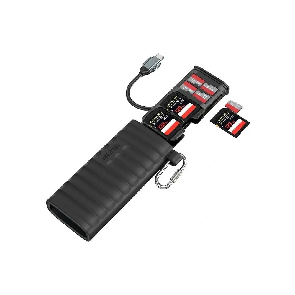 Wielofunkcyjny czytnik kart SD i TF TELESIN (S6-MCR-01)