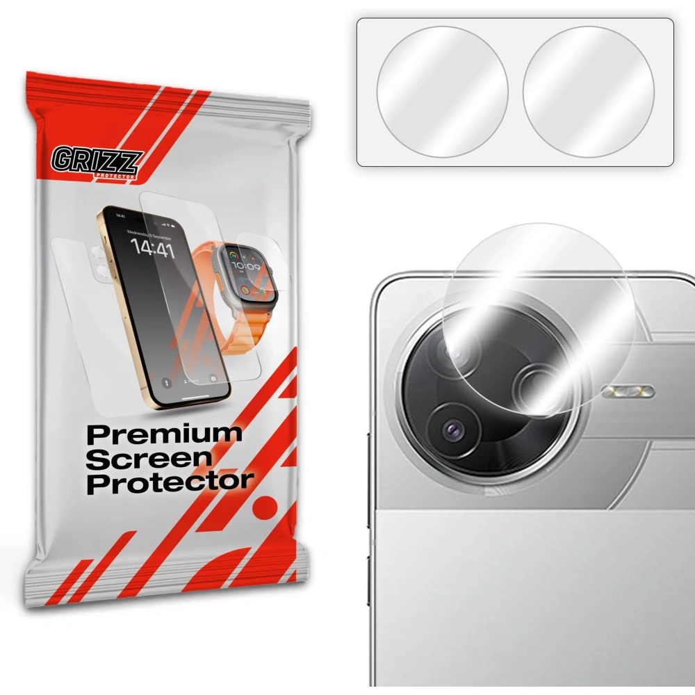 Szkło na aparat GrizzGlass HybridGlass Camera do Xiaomi Poco F7 Pro