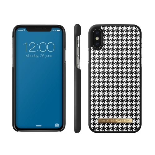 Kup iDeal of Sweden Apple Tasche iPhone X/Xs (Hahnentritt) - IDS104HUD - {ean13} - Sklep Home Screen