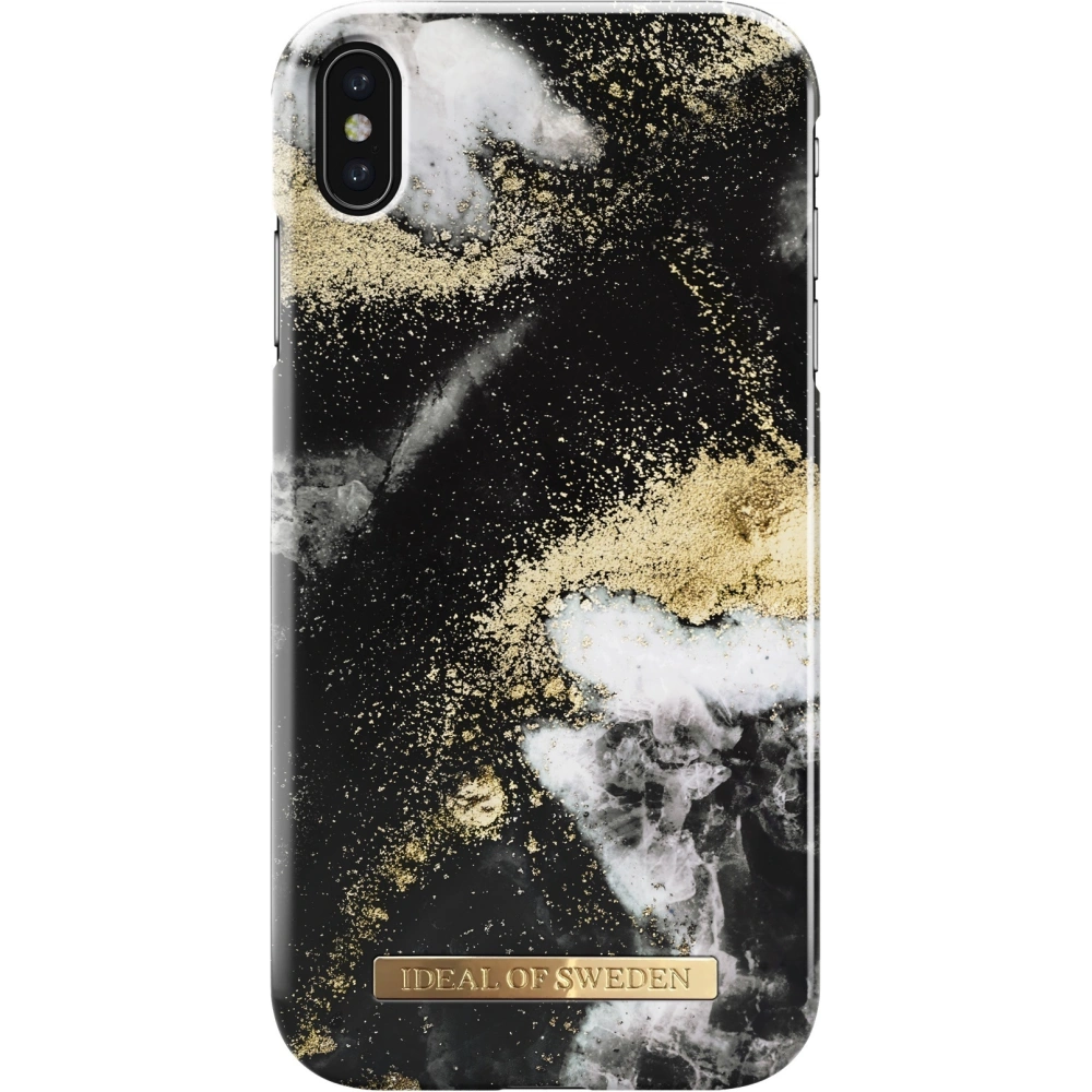 Etui iDeal Of Sweden Apple iPhone Xs Max (Black Galaxy Marble)