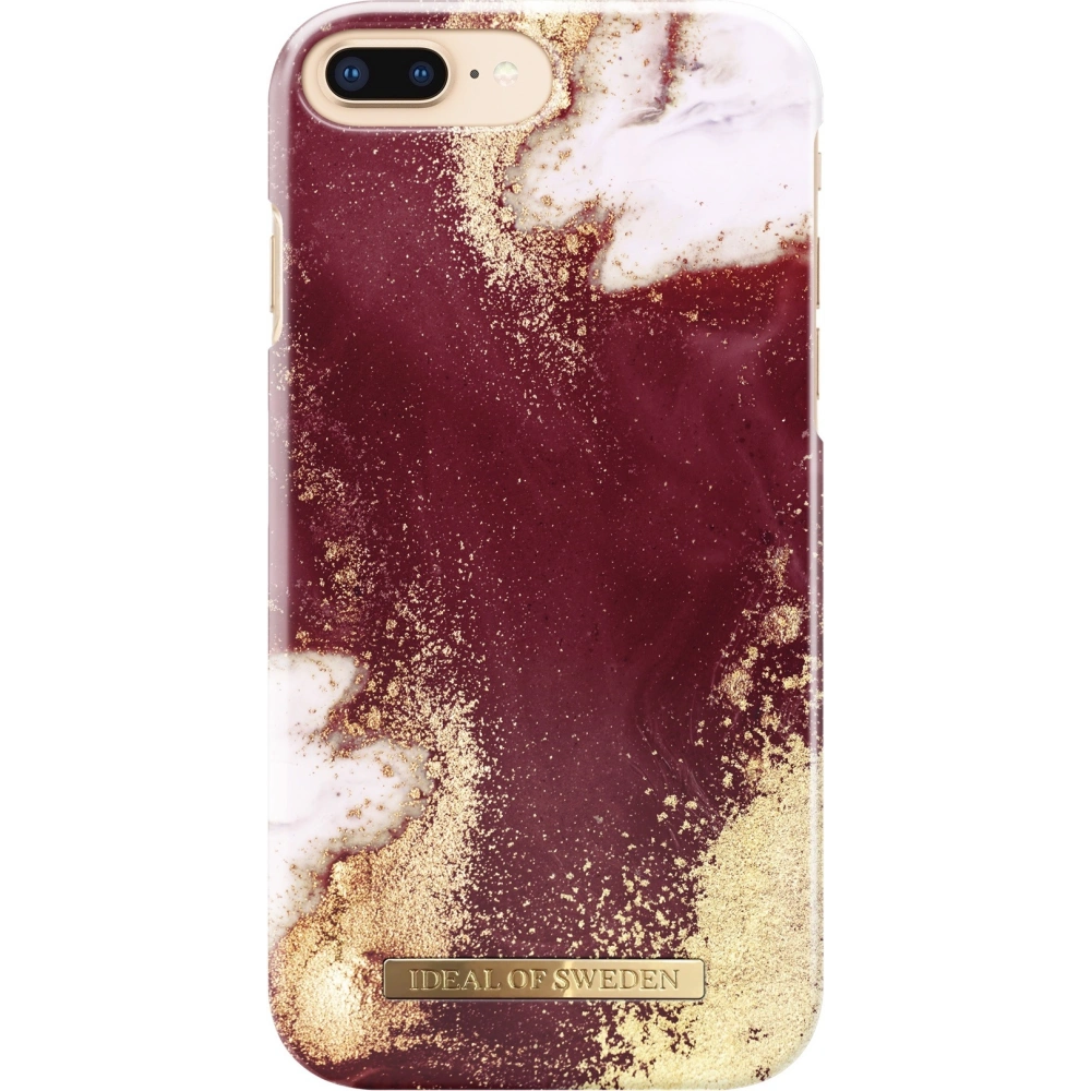 Etui iDeal Of Sweden Apple iPhone 6/6s/7/8 Plus (Golden Burgundy Marble)