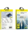 Kup AWEI CL-228 USB-A, USB-C / USB-C, Lightning, microUSB černý kabel - AWEI247 - {ean13} - Sklep Home Screen