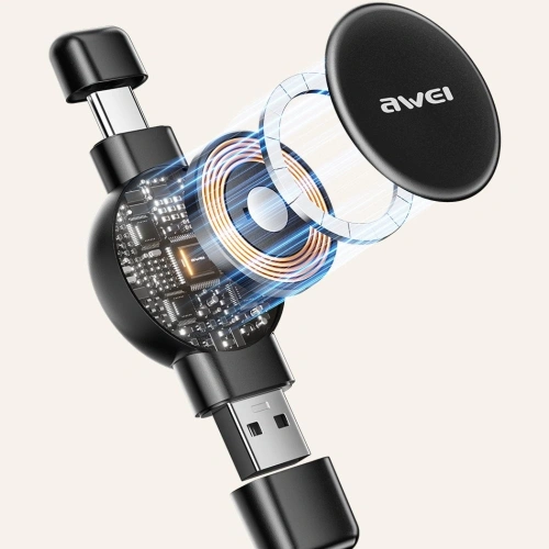 Kup AWEI W26 Încărcător pentru Apple Watch / Samsung Watch negru - AWEI248 - {ean13} - Sklep Home Screen