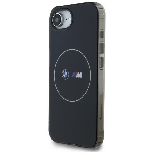 Kup BMW IML Metal White Circle MagSafe Apple iPhone 16e černý - BMW815 - {ean13} - Sklep Home Screen