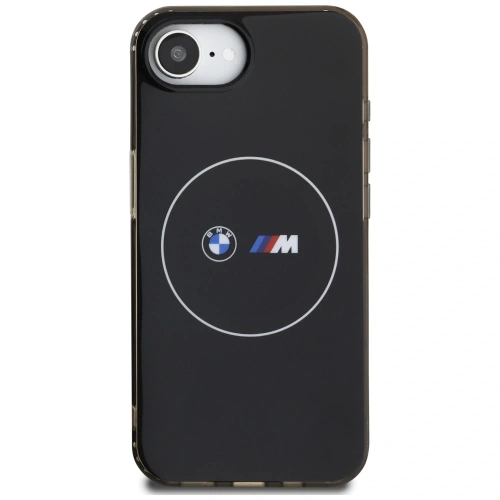 Kup BMW IML Metal White Circle MagSafe Apple iPhone 16e černý - BMW815 - {ean13} - Sklep Home Screen
