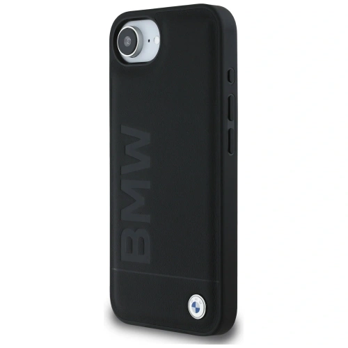 Kup BMW Hot Stamp din Piele Apple iPhone 16e negru - BMW816 - {ean13} - Sklep Home Screen