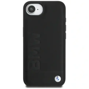 Kup BMW Bőr forró bélyegzés Apple iPhone 16e fekete - BMW816 - {ean13} - Sklep Home Screen