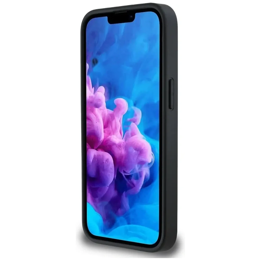 Etui BMW Leather Hot Stamp do Apple iPhone 16e czarny