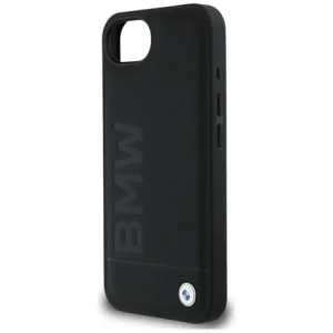 Buy BMW Leather Hot Stamp Apple iPhone 16e black - BMW816 - {ean13} - Home Screen Store Europe
