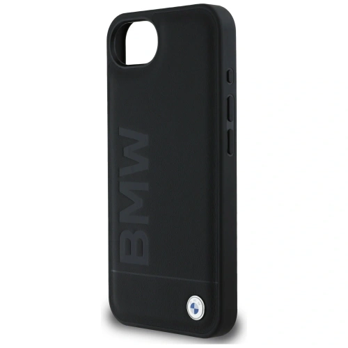 Kup BMW Hot Stamp din Piele Apple iPhone 16e negru - BMW816 - {ean13} - Sklep Home Screen